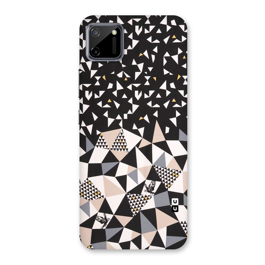 Abstract Varied Triangles Back Case for Realme C11