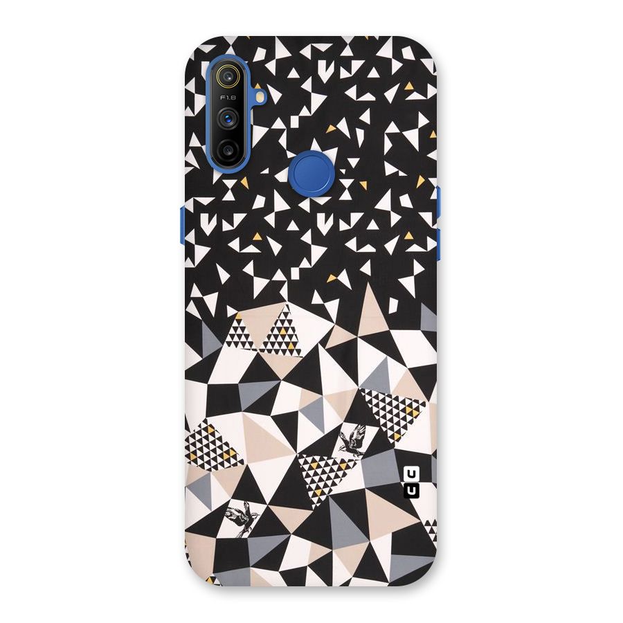 Abstract Varied Triangles Back Case for Realme Narzo 10A