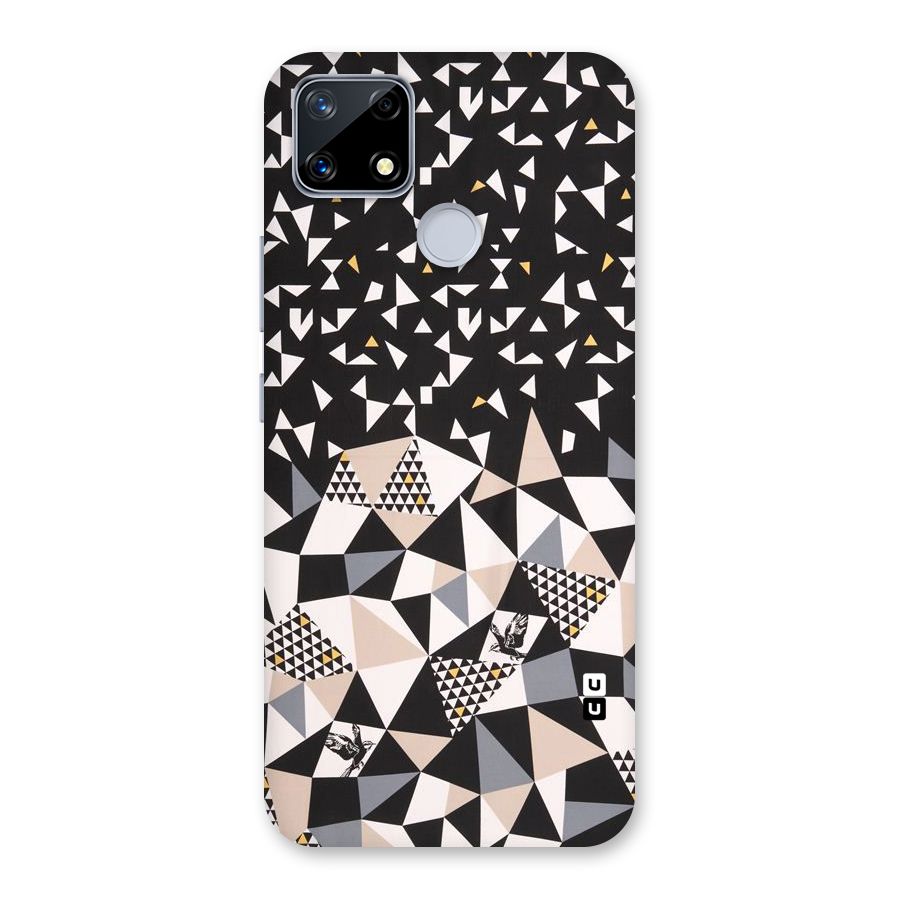 Abstract Varied Triangles Back Case for Realme Narzo 20