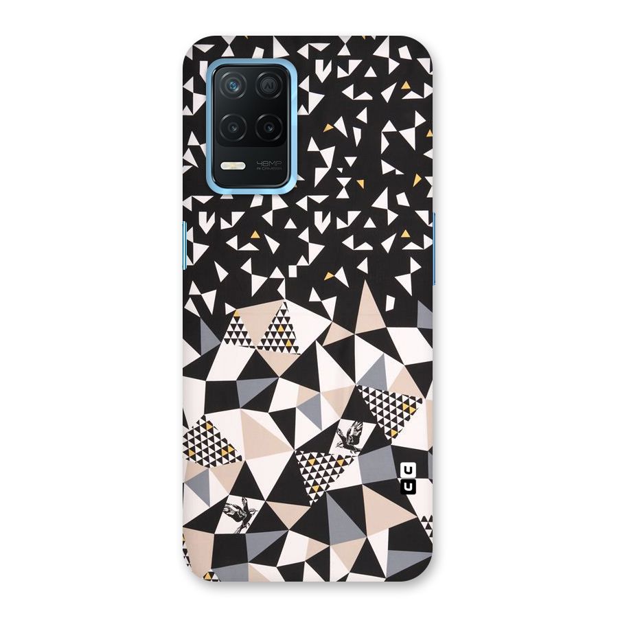 Abstract Varied Triangles Back Case for Realme Narzo 30 5G