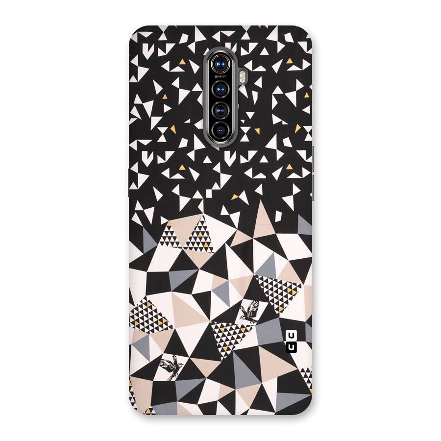 Abstract Varied Triangles Back Case for Realme X2 Pro
