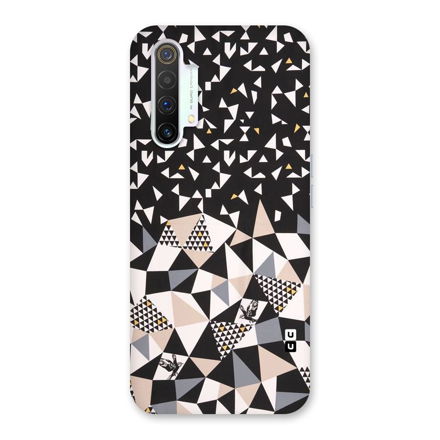 Abstract Varied Triangles Back Case for Realme X3 SuperZoom