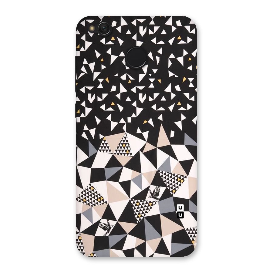 Abstract Varied Triangles Back Case for Redmi 4