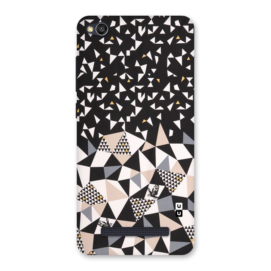 Abstract Varied Triangles Back Case for Redmi 4A