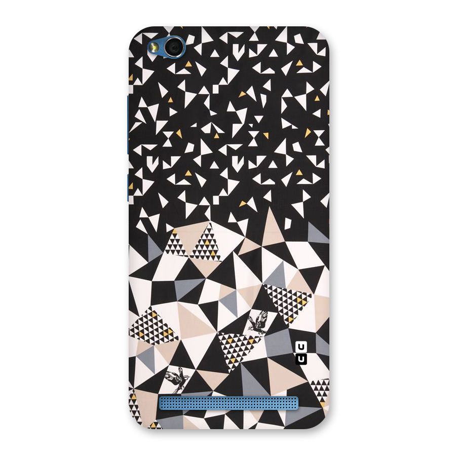 Abstract Varied Triangles Back Case for Redmi 5A