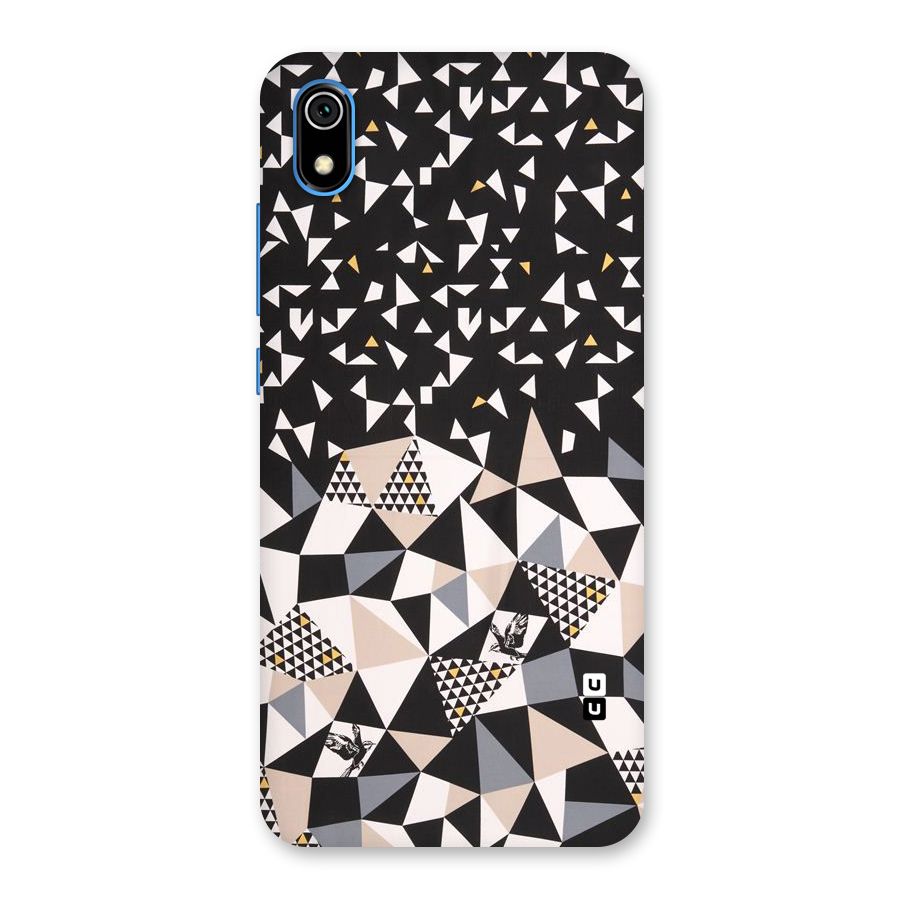 Abstract Varied Triangles Back Case for Redmi 7A