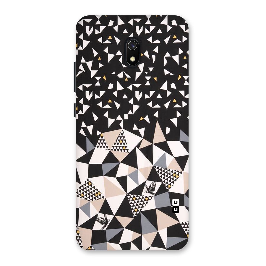 Abstract Varied Triangles Back Case for Redmi 8A