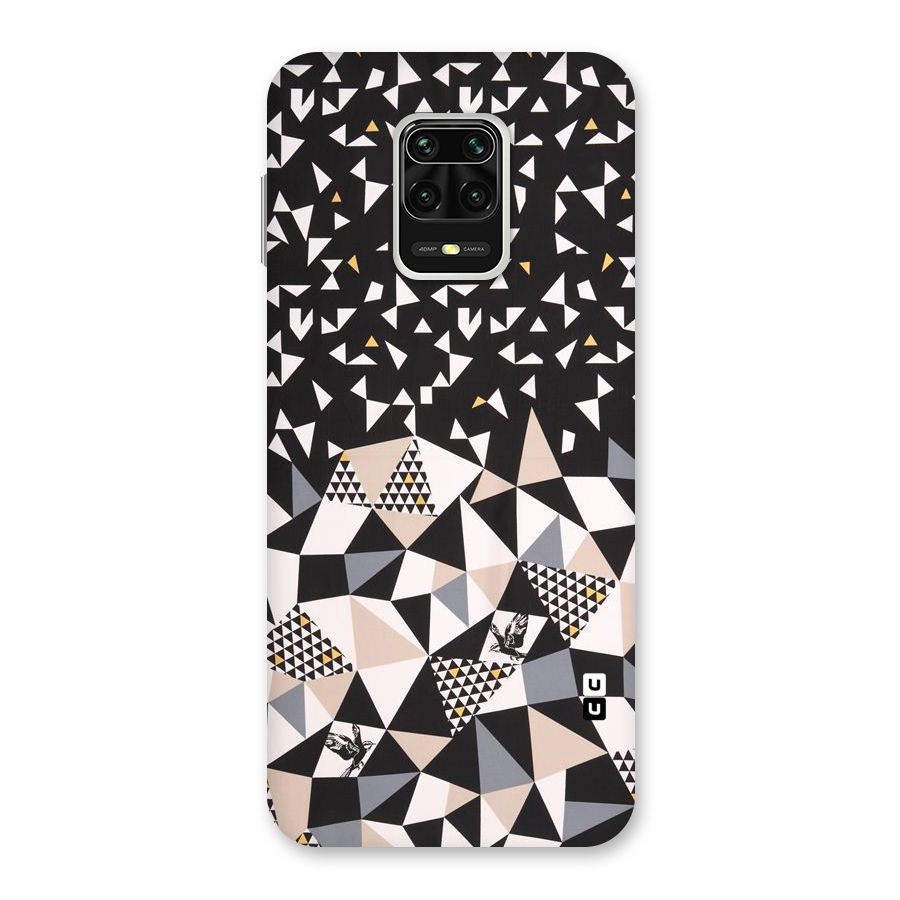 Abstract Varied Triangles Back Case for Redmi Note 9 Pro Max