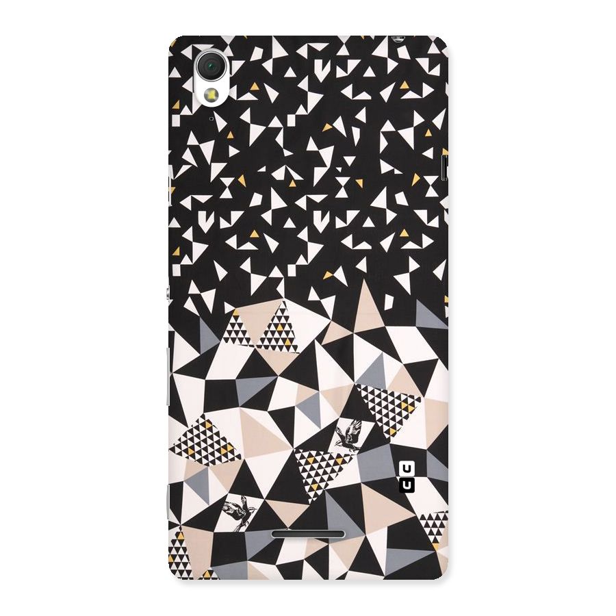 Abstract Varied Triangles Back Case for Sony Xperia T3