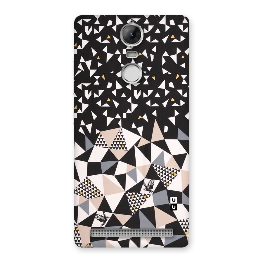 Abstract Varied Triangles Back Case for Vibe K5 Note