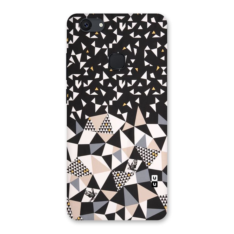 Abstract Varied Triangles Back Case for Vivo V7 Plus