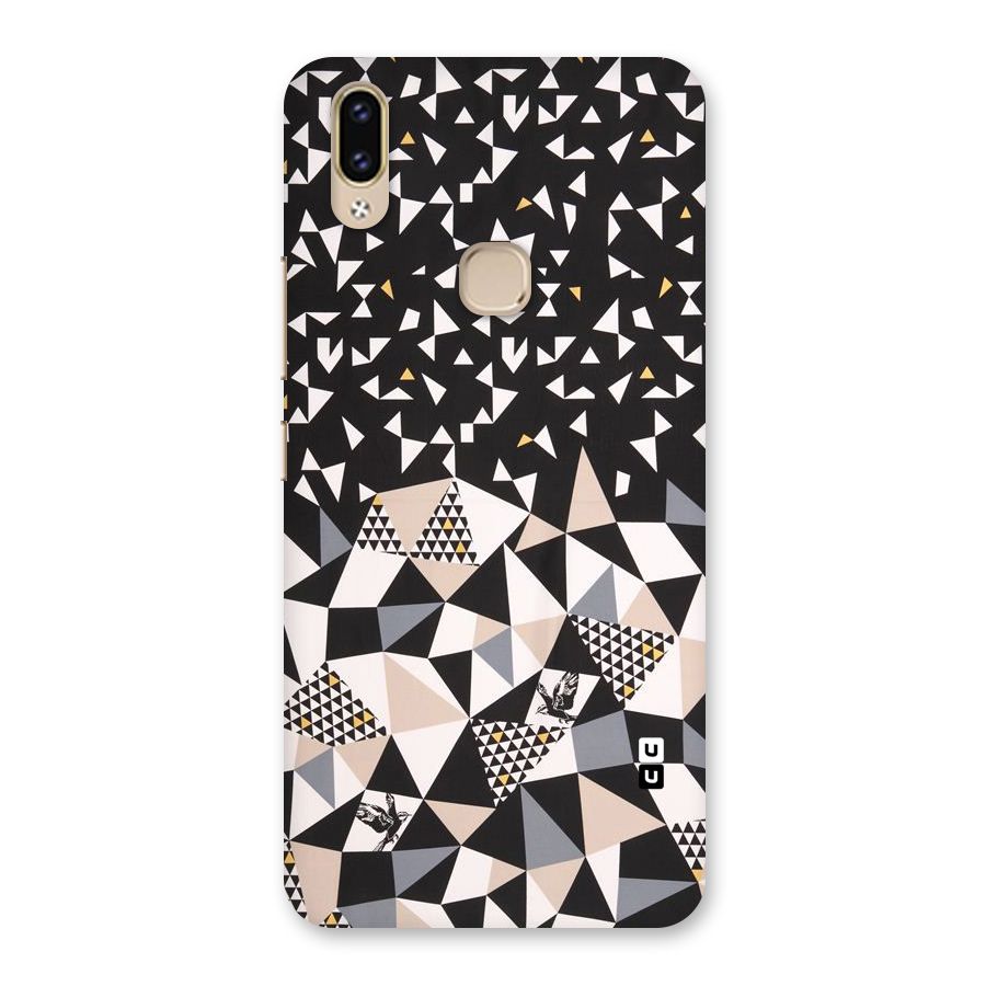 Abstract Varied Triangles Back Case for Vivo V9 Youth