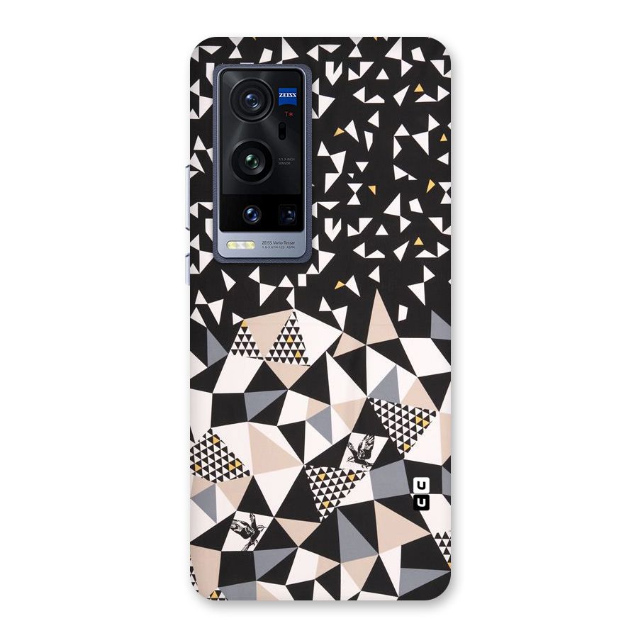 Abstract Varied Triangles Back Case for Vivo X60 Pro Plus