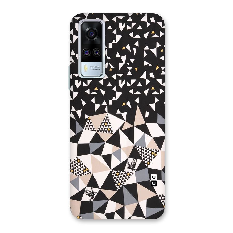 Abstract Varied Triangles Back Case for Vivo Y31