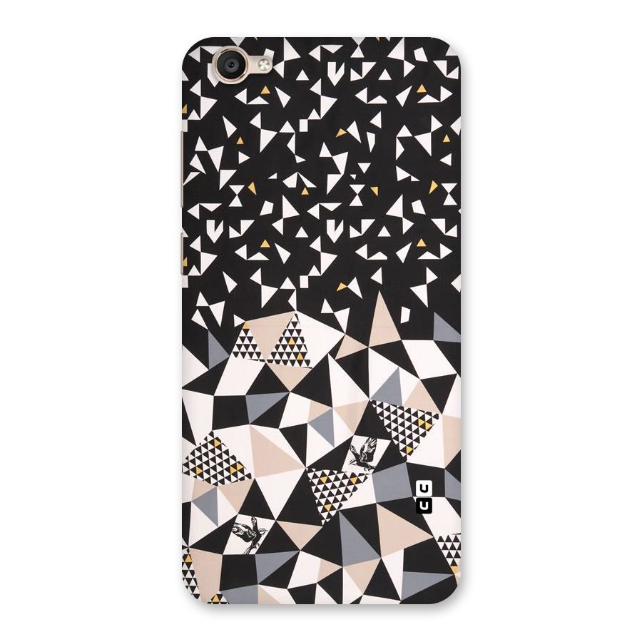 Abstract Varied Triangles Back Case for Vivo Y55s