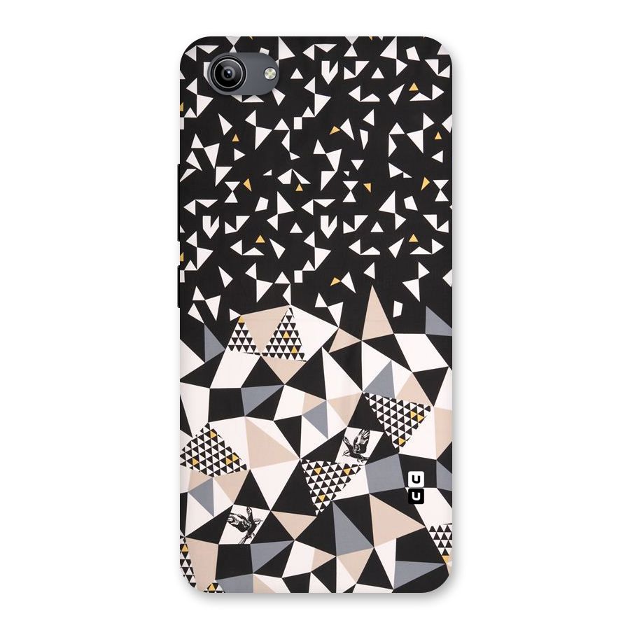 Abstract Varied Triangles Back Case for Vivo Y81i