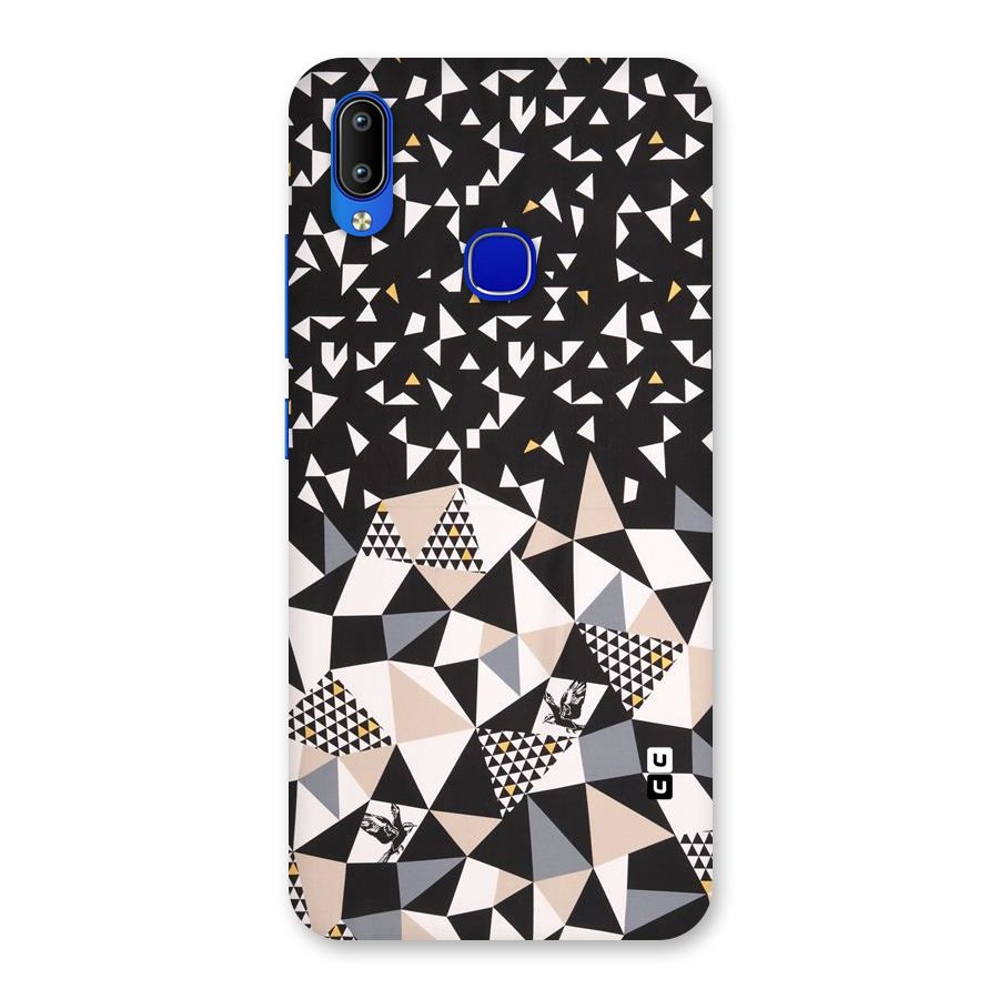 Abstract Varied Triangles Back Case for Vivo Y91