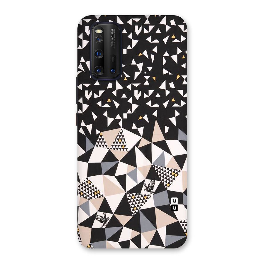 Abstract Varied Triangles Back Case for Vivo iQOO 3