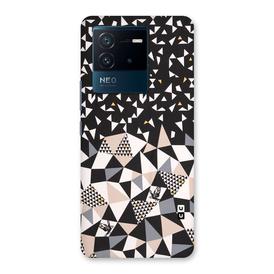 Abstract Varied Triangles Back Case for Vivo iQOO Neo 6 5G