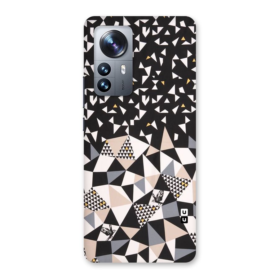 Abstract Varied Triangles Back Case for Xiaomi 12 Pro