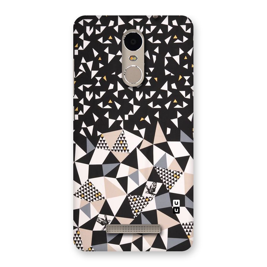 Abstract Varied Triangles Back Case for Xiaomi Redmi Note 3