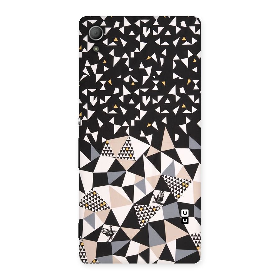 Abstract Varied Triangles Back Case for Xperia Z3 Plus