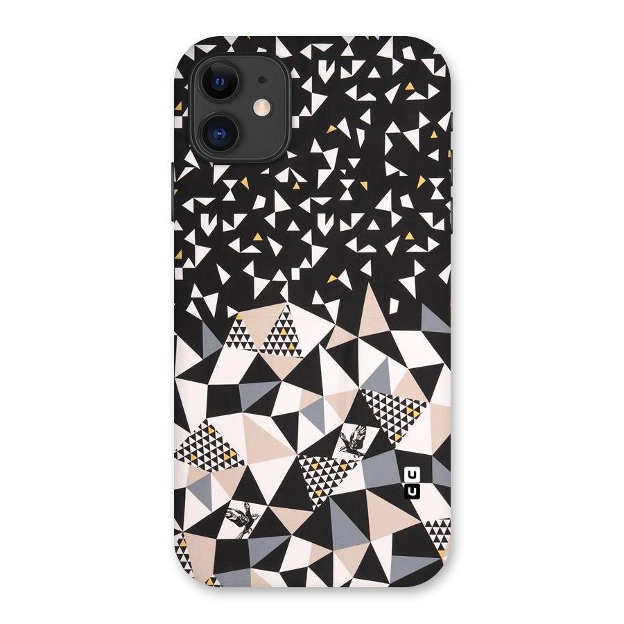 Abstract Varied Triangles Back Case for iPhone 11