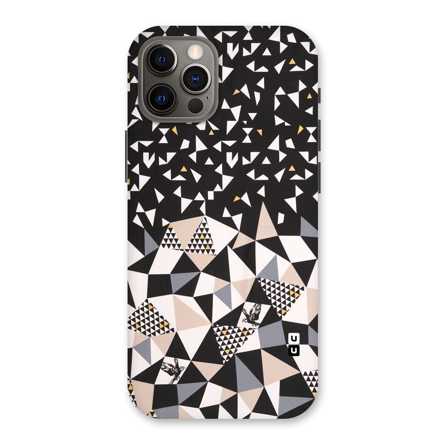 Abstract Varied Triangles Back Case for iPhone 12 Pro