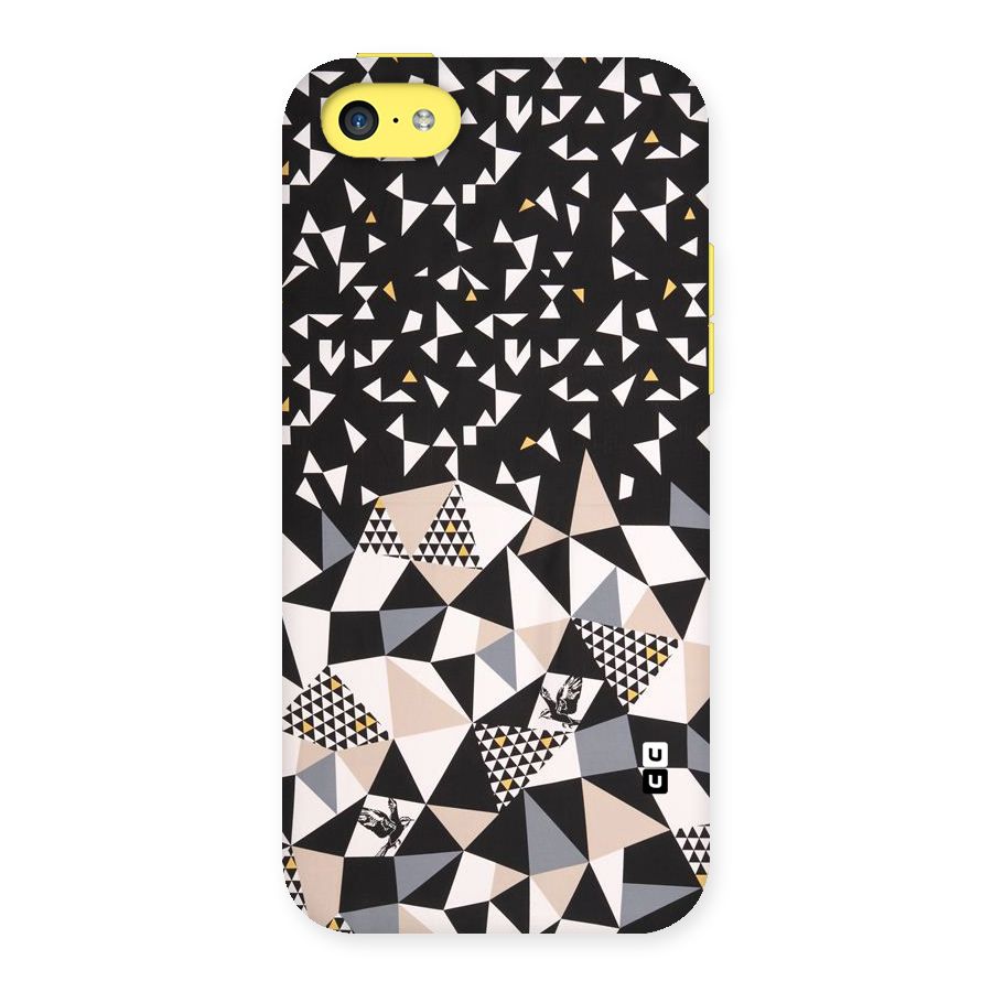 Abstract Varied Triangles Back Case for iPhone 5C