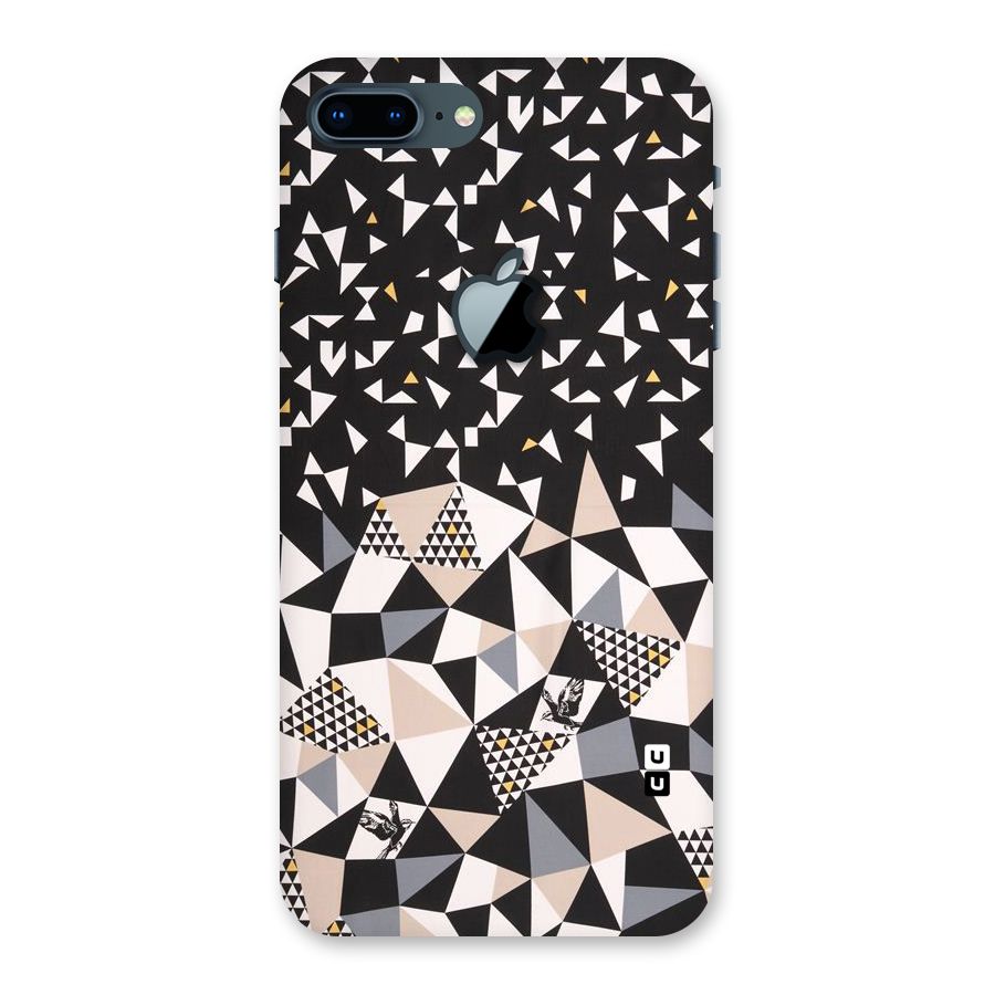 Abstract Varied Triangles Back Case for iPhone 7 Plus Apple Cut