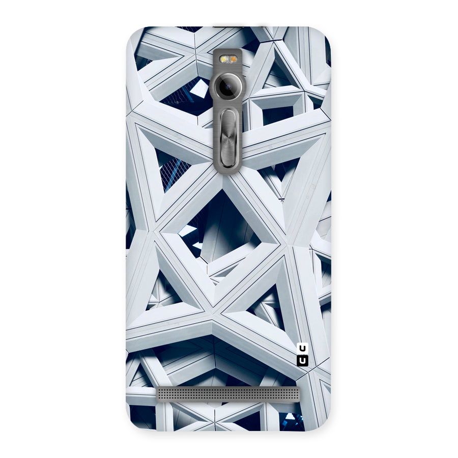 Abstract White Lines Back Case for Asus Zenfone 2