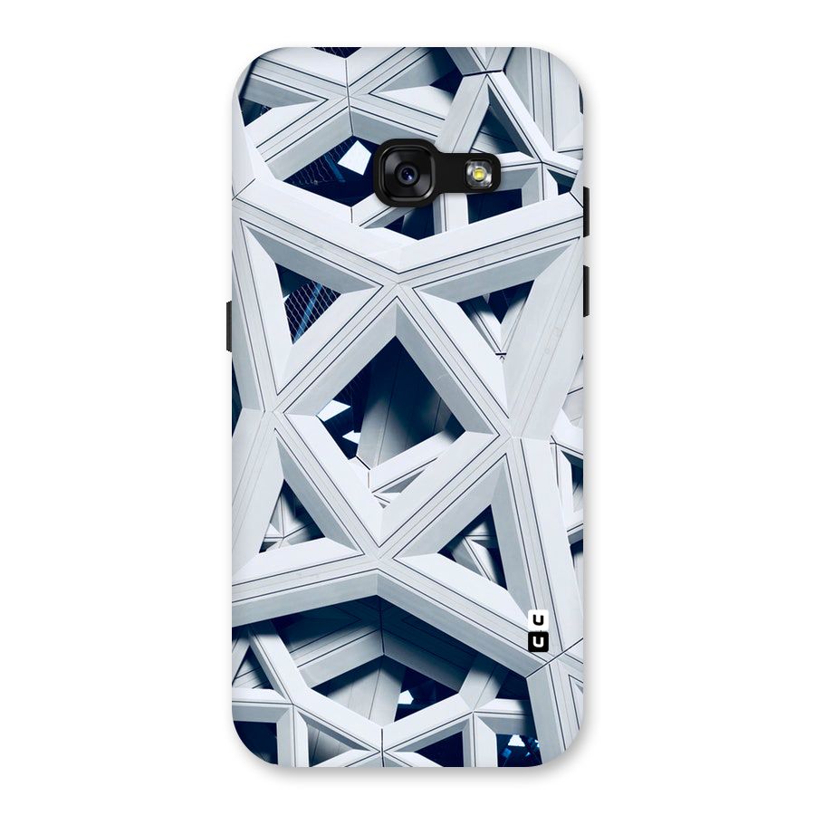 Abstract White Lines Back Case for Galaxy A3 (2017)