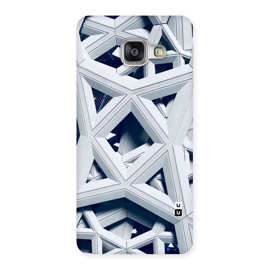 Abstract White Lines Back Case for Galaxy A3 2016