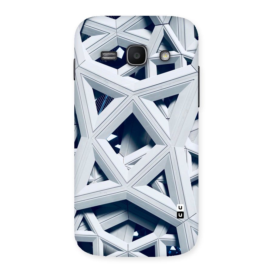Abstract White Lines Back Case for Galaxy Ace 3