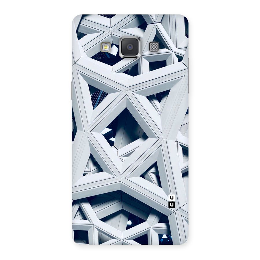 Abstract White Lines Back Case for Galaxy Grand Max
