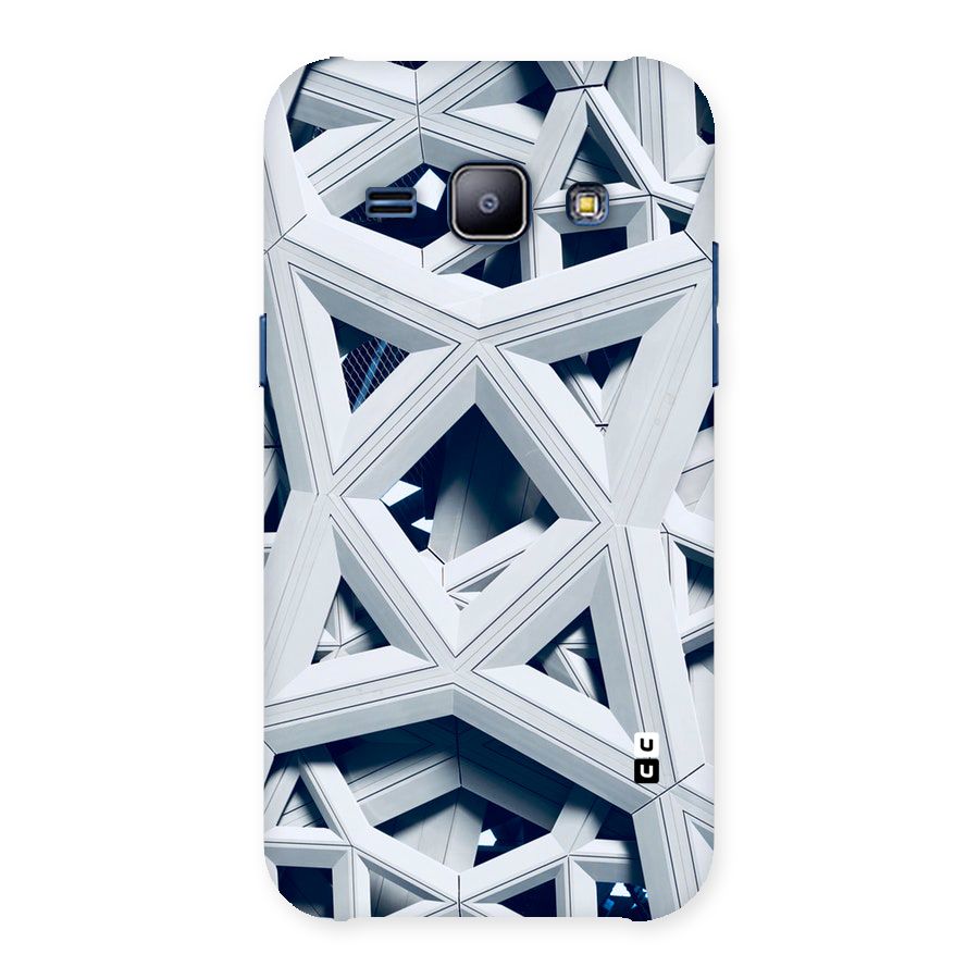 Abstract White Lines Back Case for Galaxy J1