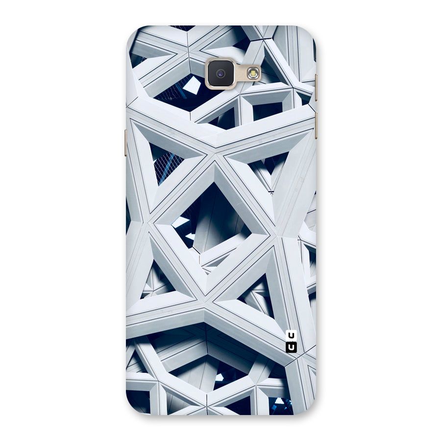 Abstract White Lines Back Case for Galaxy J5 Prime