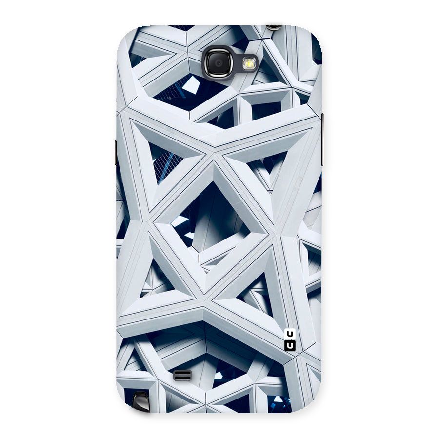 Abstract White Lines Back Case for Galaxy Note 2