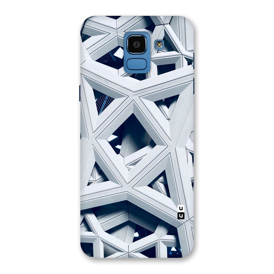 Abstract White Lines Back Case for Galaxy On6