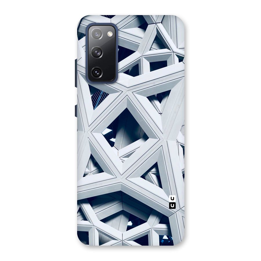 Abstract White Lines Back Case for Galaxy S20 FE