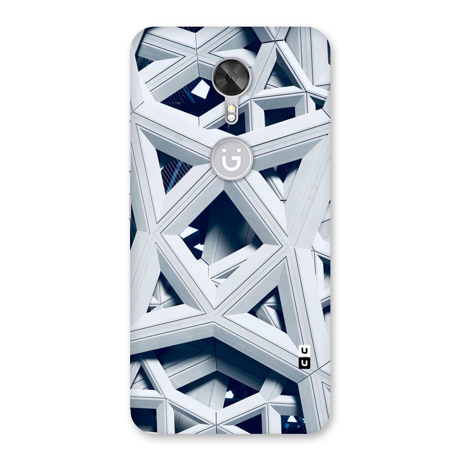 Abstract White Lines Back Case for Gionee A1