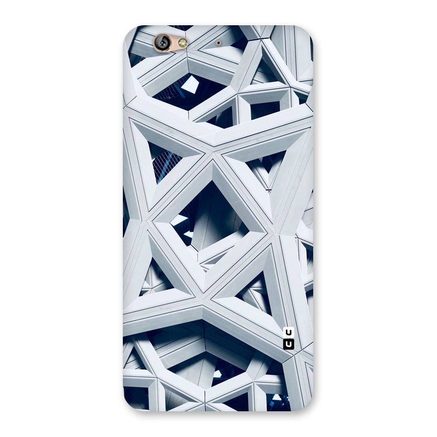 Abstract White Lines Back Case for Gionee S6