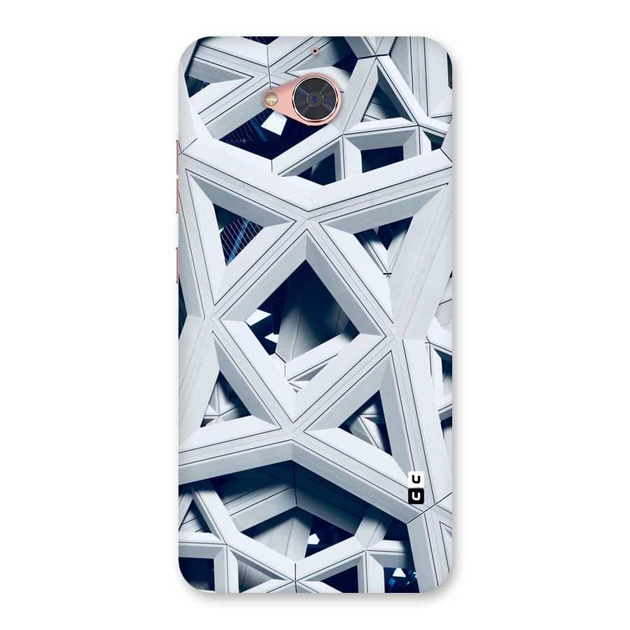 Abstract White Lines Back Case for Gionee S6 Pro