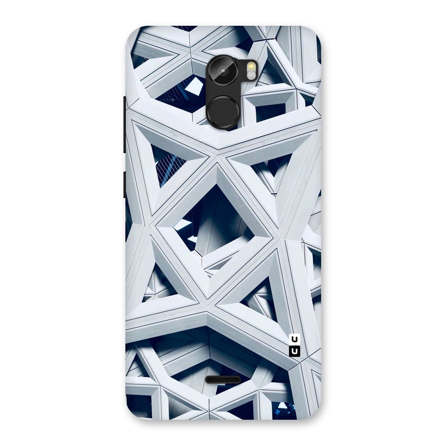 Abstract White Lines Back Case for Gionee X1