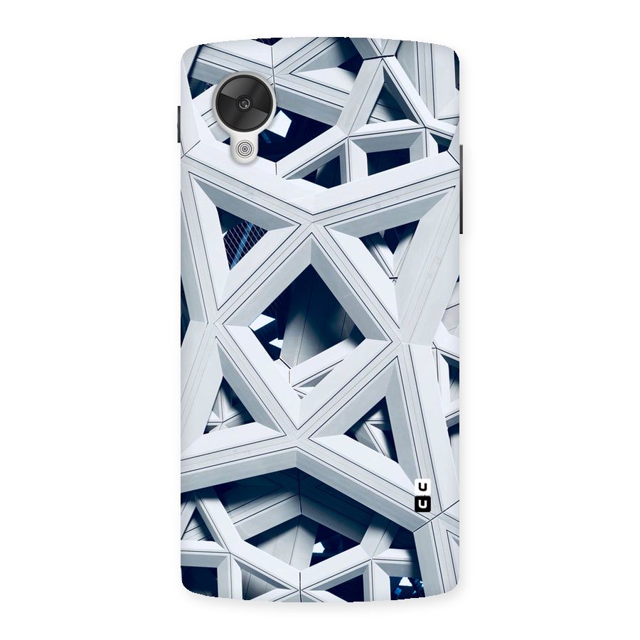 Abstract White Lines Back Case for Google Nexsus 5