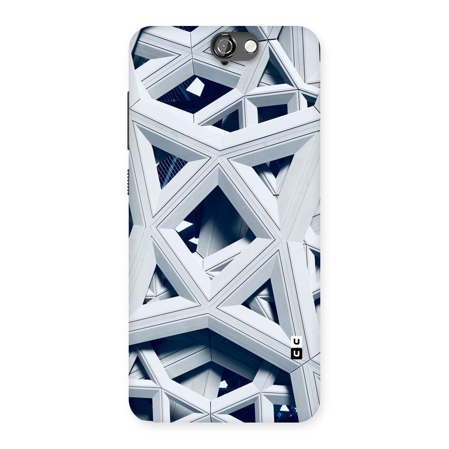 Abstract White Lines Back Case for HTC One A9