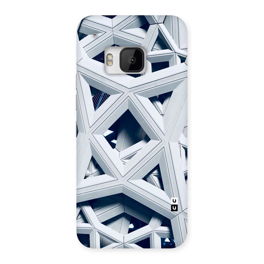 Abstract White Lines Back Case for HTC One M9