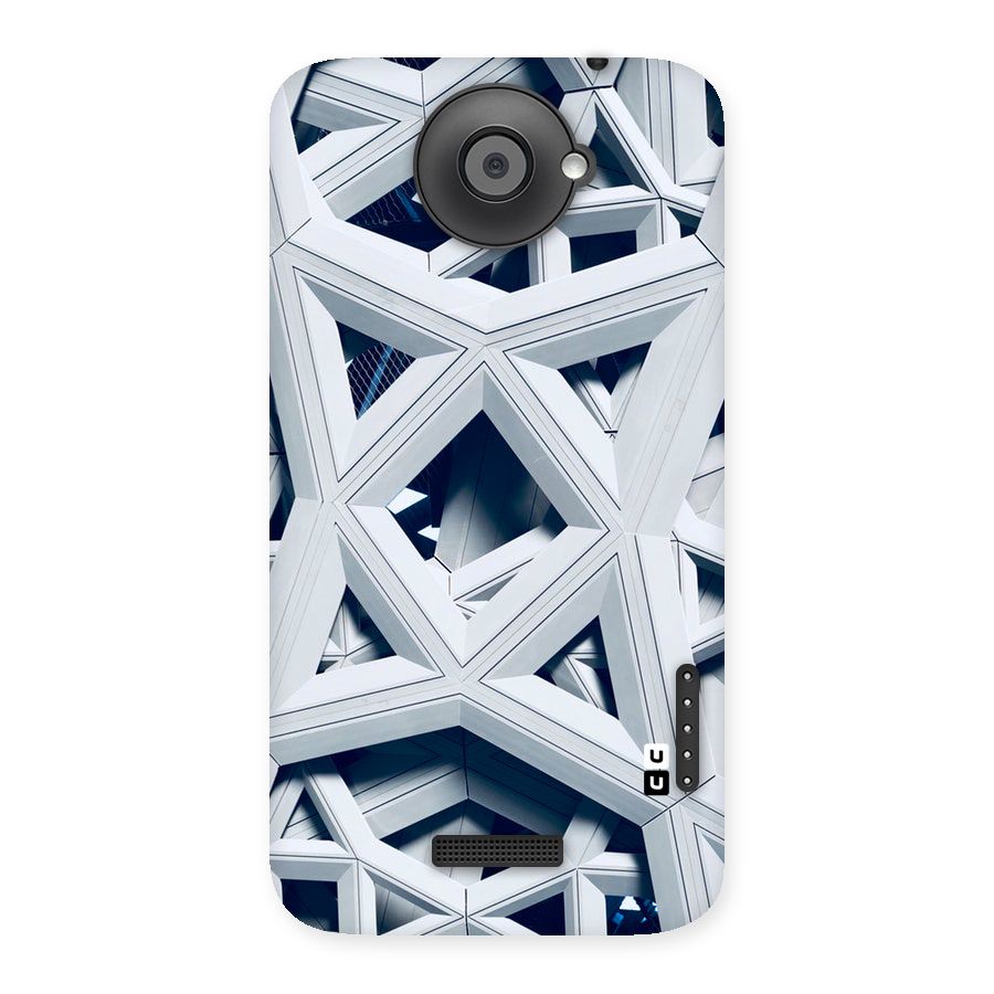 Abstract White Lines Back Case for HTC One X