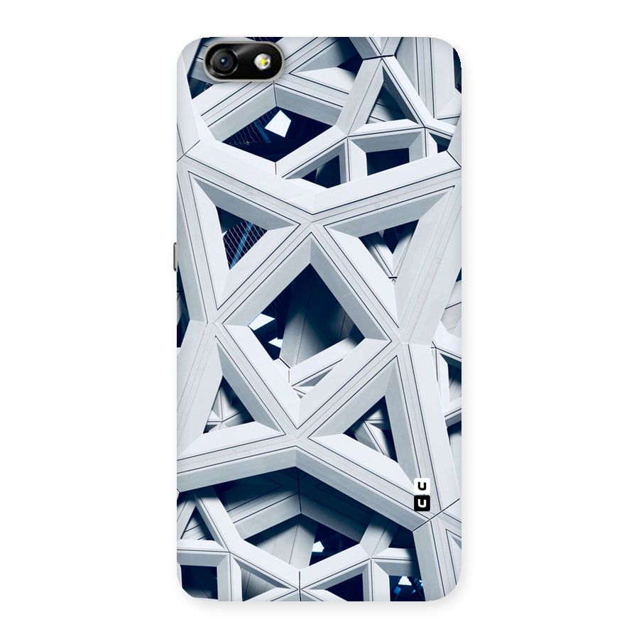 Abstract White Lines Back Case for Honor 4X
