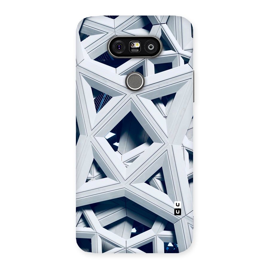 Abstract White Lines Back Case for LG G5